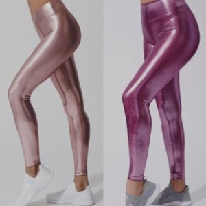 Heroine Sport Marvel Leggings Violet SzM and Rose Gold Sz L
